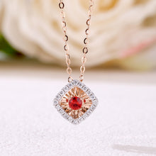 Load image into Gallery viewer, "Couple Ring" 18K "Love Eternal" Couple Diamond Ring CNC Version