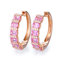 Load image into Gallery viewer, "Princess Combination" Luna Nuova 18K natural sapphire and diamond bracelet