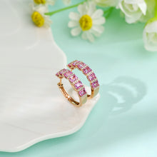 Load image into Gallery viewer, "Princess Combination" Luna Nuova 18K natural sapphire and diamond bracelet