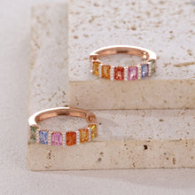 Load image into Gallery viewer, "Princess Combination" Luna Nuova 18K natural sapphire and diamond bracelet