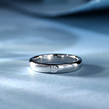 Load image into Gallery viewer, 18K natural pear-shaped diamond ring