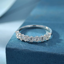 Load image into Gallery viewer, 18K natural pear-shaped diamond ring