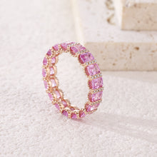 Load image into Gallery viewer, "Princess Combination" Luna Nuova 18K natural sapphire and diamond bracelet