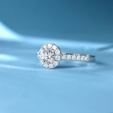 Load image into Gallery viewer, 18K natural pear-shaped diamond ring