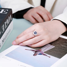 Load image into Gallery viewer, "Snowy Mountains and Green Hills" 18K emerald and diamond earrings