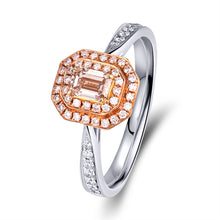 Load image into Gallery viewer, 18K natural pear-shaped diamond ring
