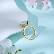 將圖片載入圖庫檢視器 「卡裝托」18K3ct裝主石款四爪鑽石戒指(不連石)
