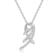 將圖片載入圖庫檢視器 18K馬眼鑽石吊墜
