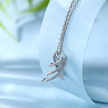 將圖片載入圖庫檢視器 18K馬眼鑽石吊墜
