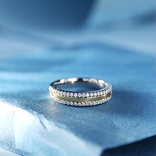 Load image into Gallery viewer, 18K natural pear-shaped diamond ring
