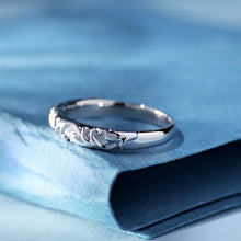 Load image into Gallery viewer, 18K natural pear-shaped diamond ring
