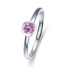 Load image into Gallery viewer, 18K natural pear-shaped diamond ring
