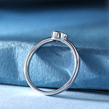 Load image into Gallery viewer, 18K natural pear-shaped diamond ring
